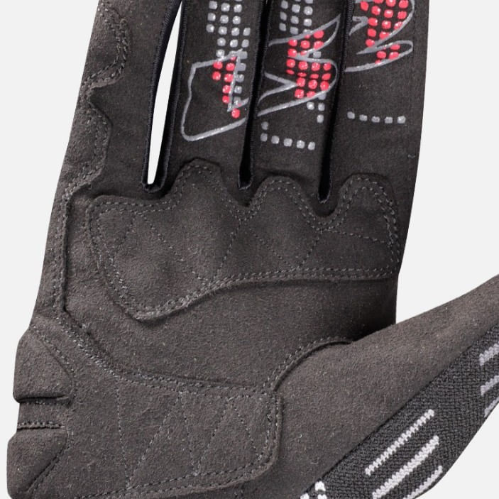 Guante LS2 Alfa Hombre Negro / Gris